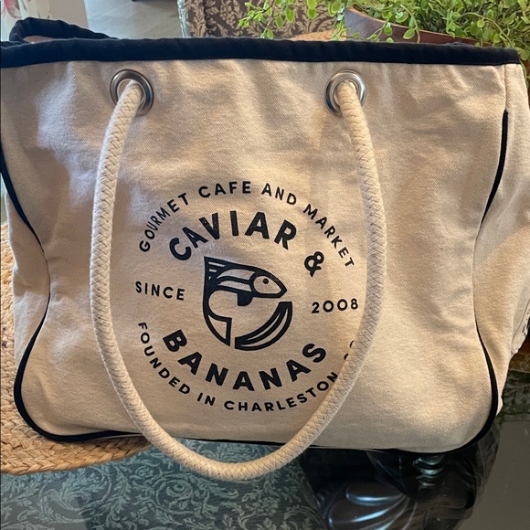 Cream Tote Bag - Picture 1 of 3